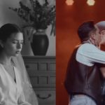 Ángela Aguilar reaparece con tremendo vestido blanco de seda junto a Nodal y revive rumores de boda