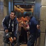 Atrapados en elevador