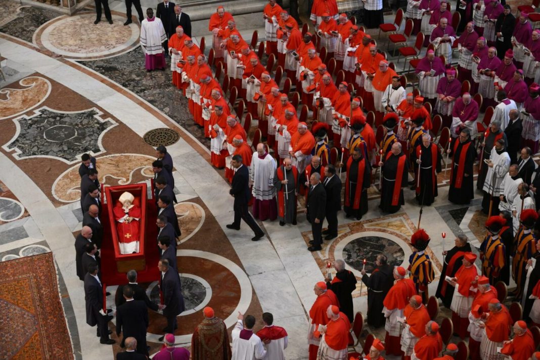 Pope Francis' coffin transferred to St. Peter's Basilica to lie in state ahead of funeral