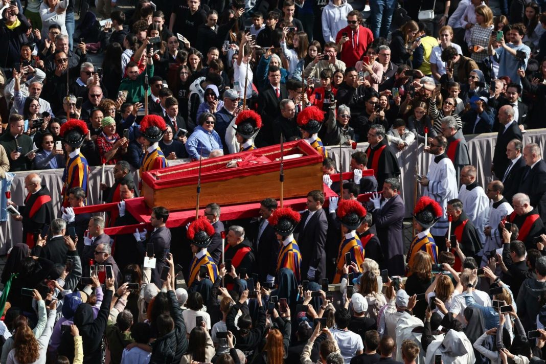 Pope Francis' coffin transferred to St. Peter's Basilica to lie in state ahead of funeral